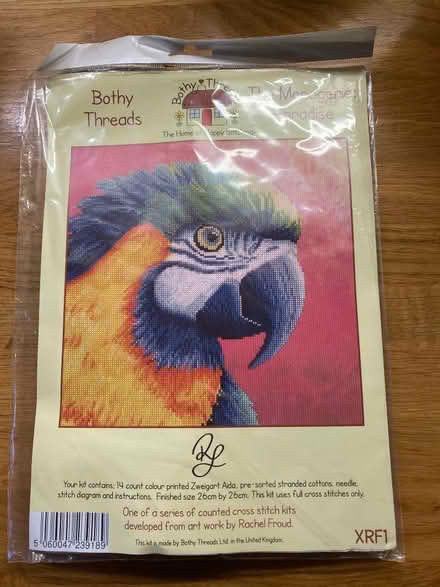 Photo of free Bothy Threads Menagerie Paradise Cross Stitch Kit (CT21) #2