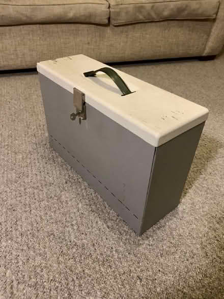 Photo of free Metal Lockable File / Storage. (Ware SG12) #1