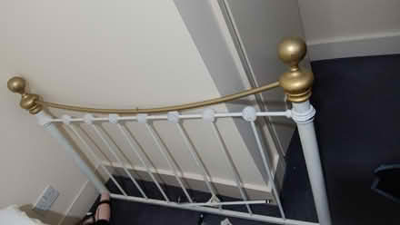 Photo of free Double bed headboard (Norbury) #1