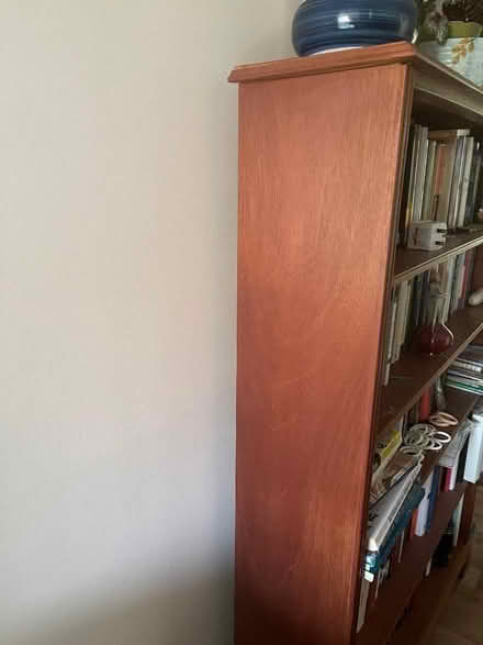 Photo of free 5 shelf vintage wood bookcase (Rodwell DT4) #2