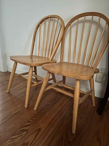 Photo of free Wooden dinette chairs (Los Altos) #1