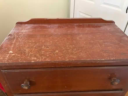 Photo of free Wood chest of drawers (Pepperell) #2