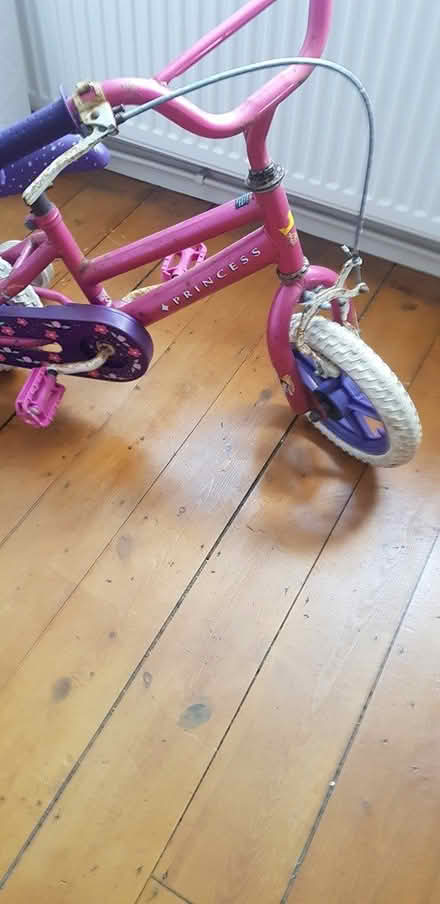 Photo of free Child's bike with fairy wheels (Portway, Frome, BA11) #2