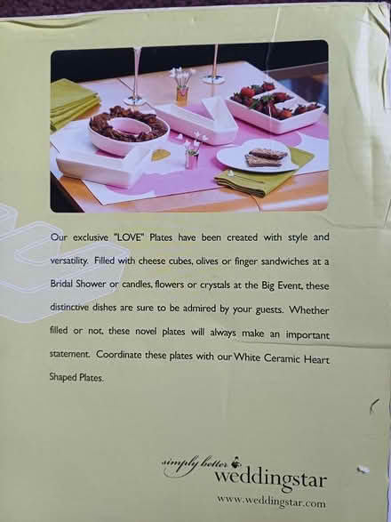 Photo of free Love plates set (New Town CO1) #1