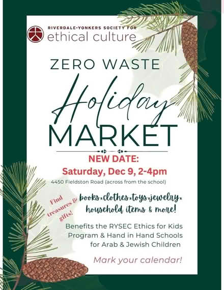 Photo of free Zero waste holiday market (Bronx - 10471) #1