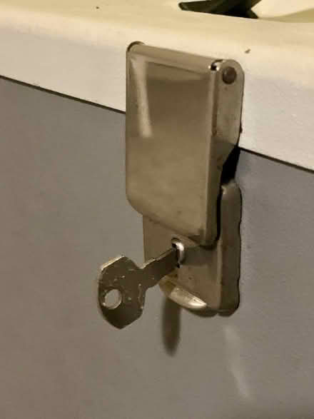 Photo of free Metal Lockable File / Storage. (Ware SG12) #2