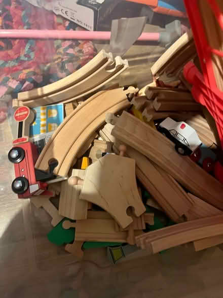 Photo of free Wooden train track set (Chaddesden Derby) #1