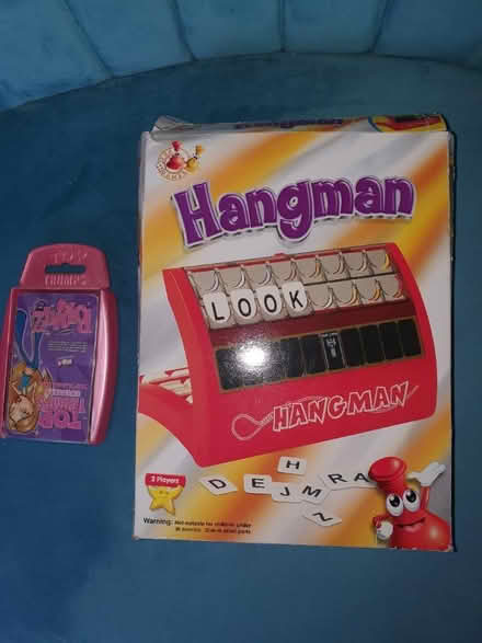 Photo of free Top trump & hangman (Yate) #1