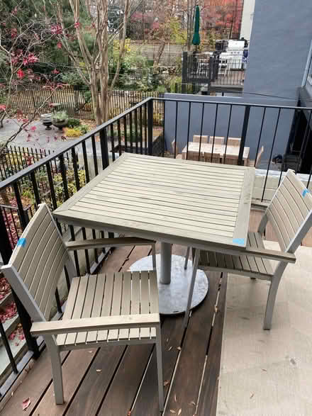 Photo of free Outdoor dining set (Cobble hill) #1