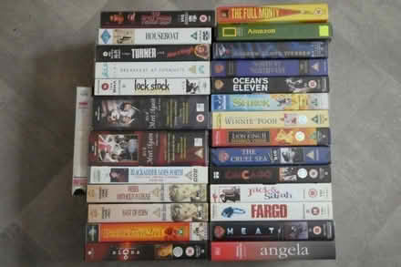 Photo of free Video Tapes (Long Wittenham OX14) #1