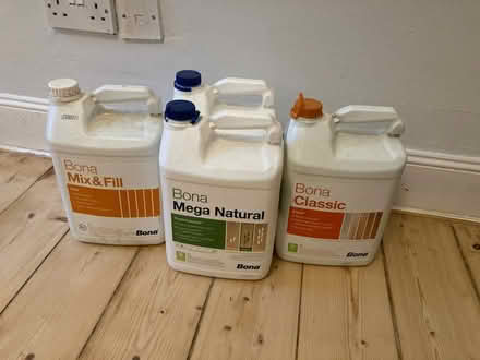 Photo of free Floor varnish/primer/gap fill (Leith, EH6) #1