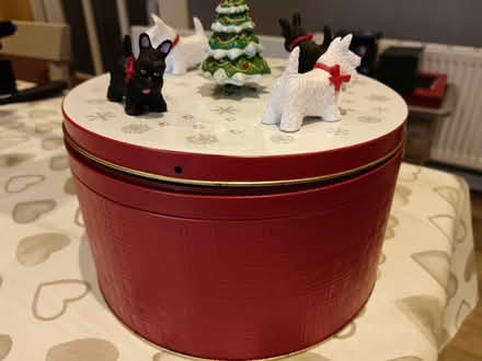 Photo of free Musical Christmas biscuit/sweet tin (Fulwood PR2) #1