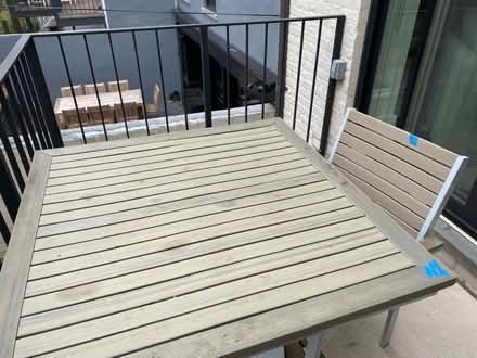 Photo of free Outdoor dining set (Cobble hill) #3