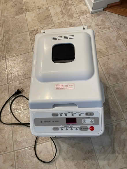 Photo of free Hitachi HB-B101 Breadmaker (Fredericksburg) #2