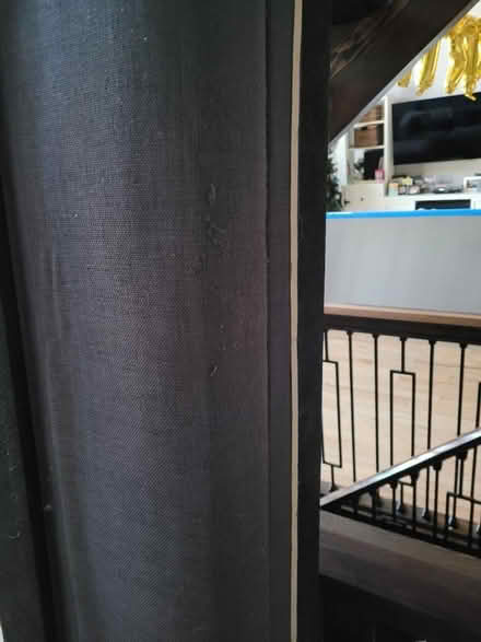 Photo of free Gray King size bed no mattress (Chesterfield, mo) #2