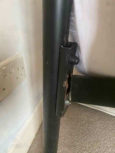 Photo of free Double metal bed (Brimfield, Ludlow) #3