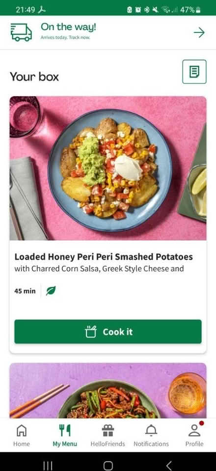 Photo of free Hello Fresh box 3 meals x 2 (Walthamstow Wood Street) #1