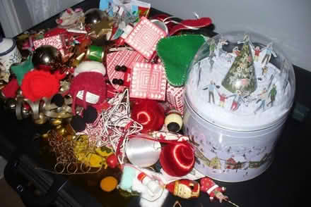 Photo of free Selection of Christmas decorations (Far Bletchley MK3) #1