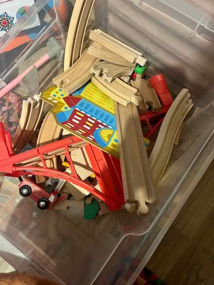 Photo of free Wooden train track set (Chaddesden Derby) #2