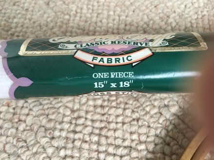 Photo of free Cross stitch fabric and frame (Tadmarton) #2