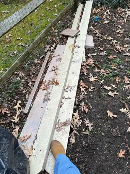 Photo of free 6" wide Wood used as deck handrails (South Haven, Annapolis) #1