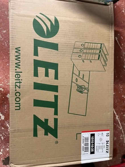 Photo of free 28 Red lever arch folders (Heysham LA3) #1