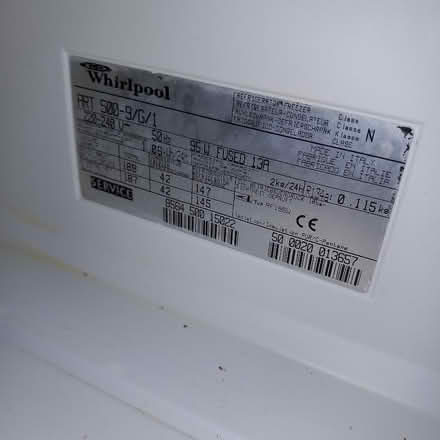 Photo of free Small fridge freezer (Pershore WR10) #4