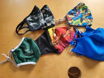 Photo of free many fabric masks (kiz 7p3) #1