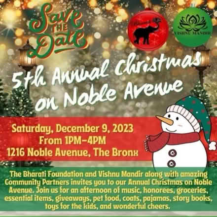Photo of free Christmas Drive (1216 Noble avenue) #1