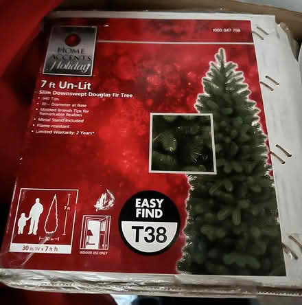 Photo of free 7' tall Christmas Tree (Peterborough.) #2