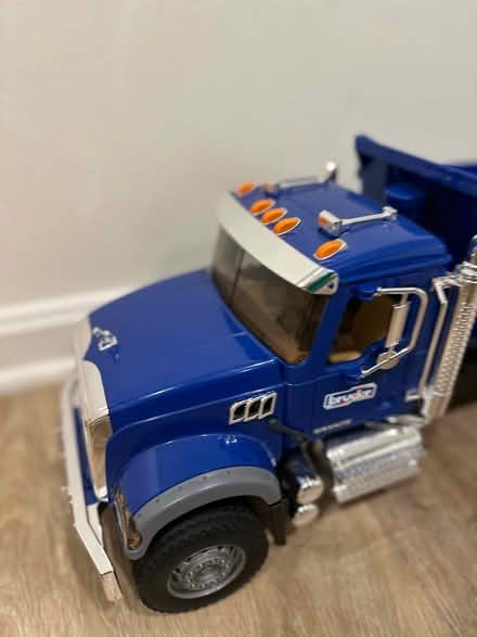 Photo of free Blue dump truck toy (Falls Church, Va) #2