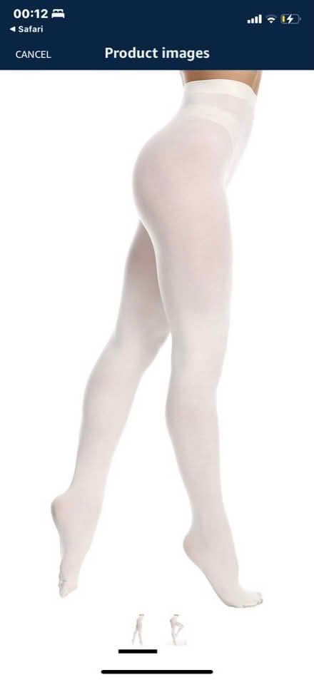 Photo of White tights adult size (Reading University RG6) #1