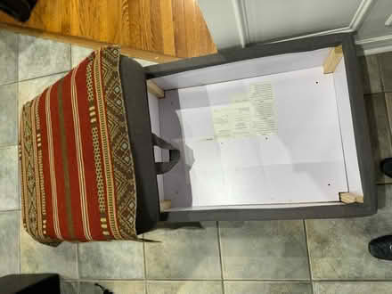 Photo of free Storage Ottoman (Mississauga/ Streetsville) #1