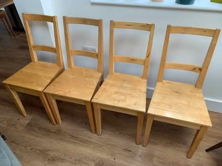 Photo of free 4x IKEA Bertil dining chairs (TW11, Teddington) #1