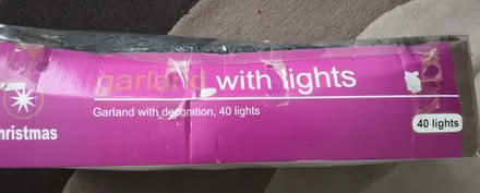 Photo of free Christmas Garland with lights (Mickleover DE3) #3