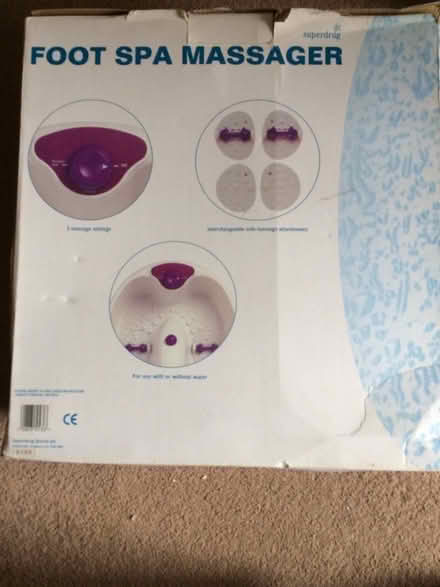 Photo of free Superdrug Foot Spa Massager (St James, South Elmham IP19) #3