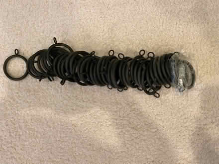 Photo of free 40 metal curtain rings (Emerald Hills) #1