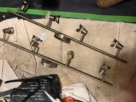 Photo of free 2x 4-gang GU10 light bars, stainless steel (Dyke Road area BN1) #1