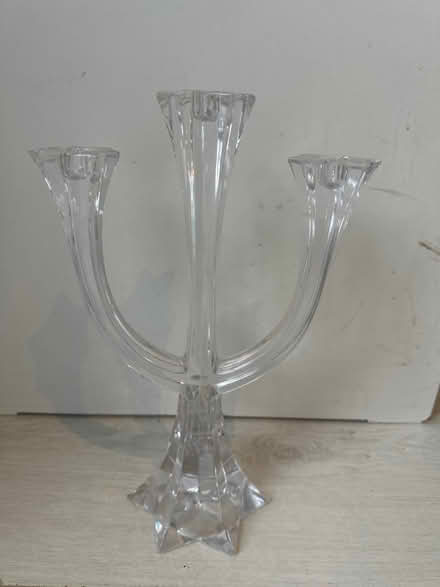 Photo of free Glass candle holder (KT2 Lower Kings Road)