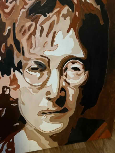 Photo of free Hand painted John Lennon portrait (L4 - Walton - Liverpool) #2