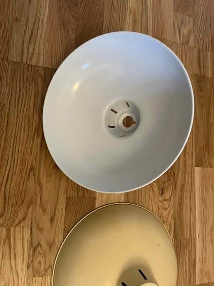 Photo of free 2 Metal lamp shades (Frome centre) #3