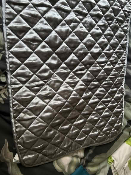 Photo of free Silver quilted double bed runner (L4 - Walton - Liverpool) #1