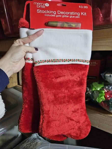 Photo of free Stockings and game (Bedford, Ma. Lexington line.) #1