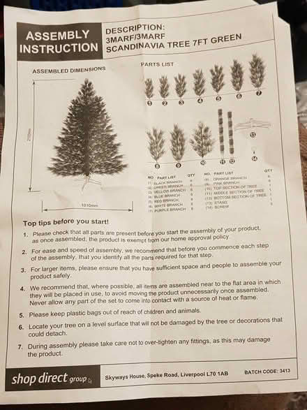 Photo of free Artificial Christmas Tree (Acton) #2