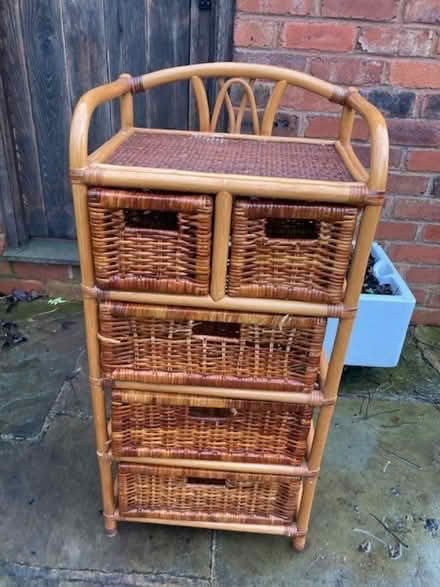Photo of free Wicker Drawer Unit (Kemberton TF11) #1