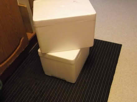 Photo of free Two polystyrene boxes (Walton) #1