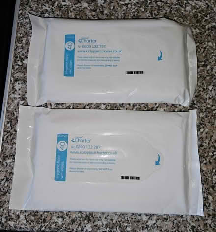 Photo of free hygenic hand wipes (Collier Row, Romford) #2
