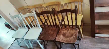 Photo of free 8 mixed dining chairs (Rathfarnham) #3