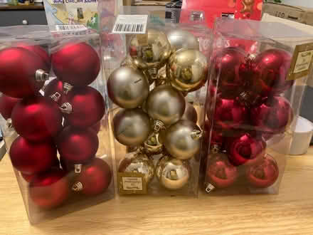 Photo of free Xmas baubles (Tredworth GL1) #1