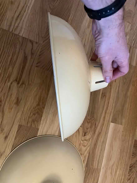Photo of free 2 Metal lamp shades (Frome centre) #2